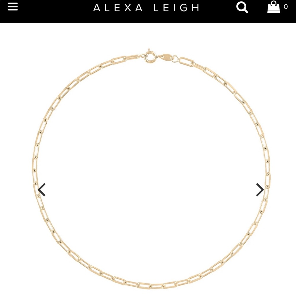 Alexa Leigh Link Chain Necklace